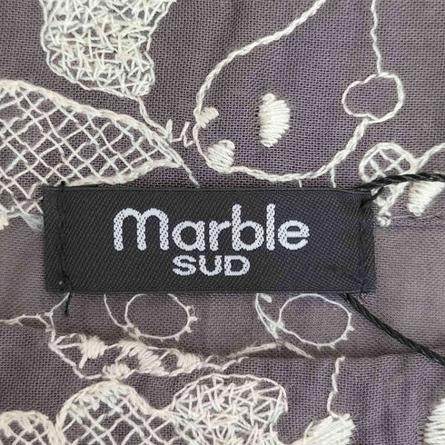 マーブルシュッド Marble Sud coro coro panda PO パンダ刺繍 プルオーバー 半袖ブラウス レディース FREE