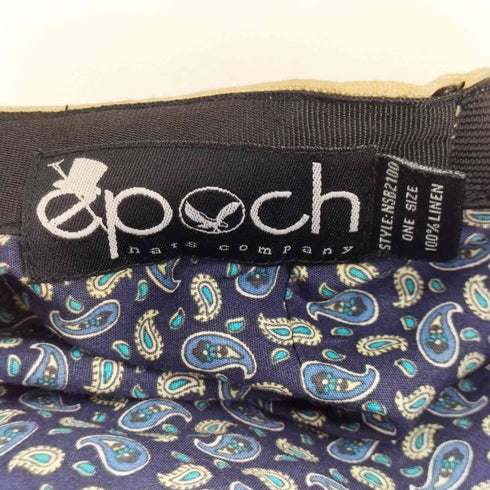 epoch hats リネン キャスケット メンズ