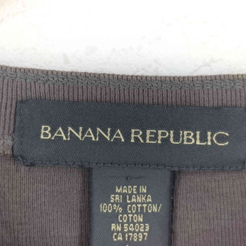 バナナリパブリック BANANA REPUBLIC 90-00s ヘンリーネックカットソー Y2K メンズ L