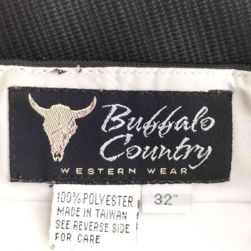 Buffalo Country 台湾製 ウエスタンベルトループ スラックス メンズ 32