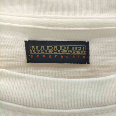 ナパピリ NAPAPIJRI 00S ユニオンジャック パッチ EARTH PATROL プリント L/S カットソー ロンT Y2K メンズ import:S