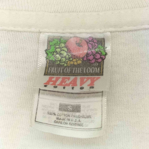 フルーツオブザルーム FRUIT OF THE LOOM Made in USA 袖シングル アーティストプリント S/S Tシャツ メンズ S