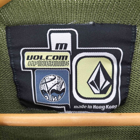 ヴォルコム VOLCOM 00S 星 スター ステッチ ローゲージ クルーネック コットン ニット セーター Y2K メンズ import:M