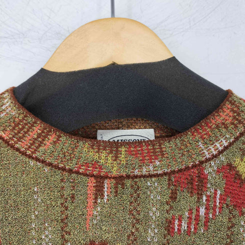 ミッソーニスポーツ MISSONI SPORTS イタリア製 総柄ニット メンズ