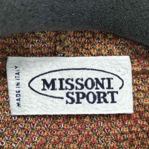 ミッソーニスポーツ MISSONI SPORTS イタリア製 総柄ニット メンズ