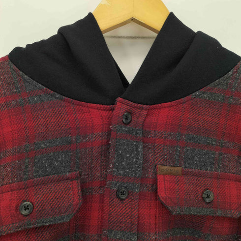 オービス ORVIS フーデッドフランネルシャツジャケット メンズ