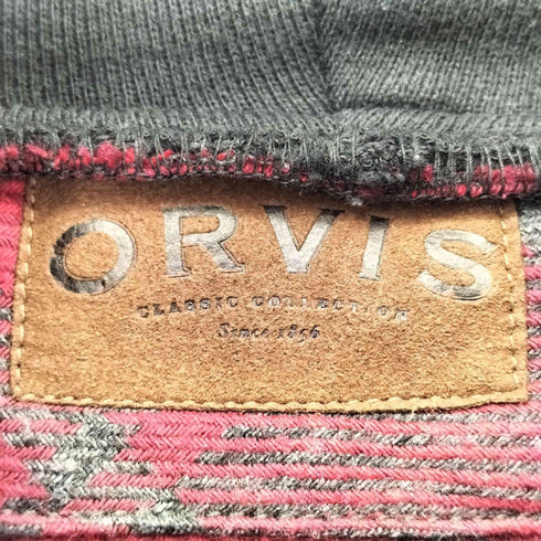 オービス ORVIS フーデッドフランネルシャツジャケット メンズ
