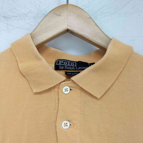 ポロバイラルフローレン Polo by RALPH LAUREN MADE IN USA ポロベアー刺繍 鹿の子ポロシャツ メンズ M