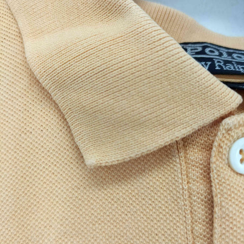 ポロバイラルフローレン Polo by RALPH LAUREN MADE IN USA ポロベアー刺繍 鹿の子ポロシャツ メンズ M