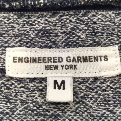 エンジニアードガーメンツ Engineered Garments USA製 総柄 ジップアップ フーディーベスト メンズ import:M