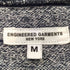 エンジニアードガーメンツ Engineered Garments USA製 総柄 ジップアップ フーディーベスト メンズ import:M
