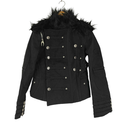 cozy worldwide SL Black Leather Jacket メンズ JPN:M