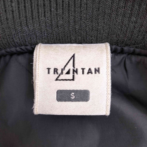 triantan MA-1 ダブルジップ ボンバージャケット メンズ JPN:S
