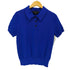 ザラ ZARA S/S レーヨンナイロン スリム ポロニット レディース import:M