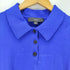 ザラ ZARA S/S レーヨンナイロン スリム ポロニット レディース import:M