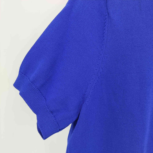 ザラ ZARA S/S レーヨンナイロン スリム ポロニット レディース import:M