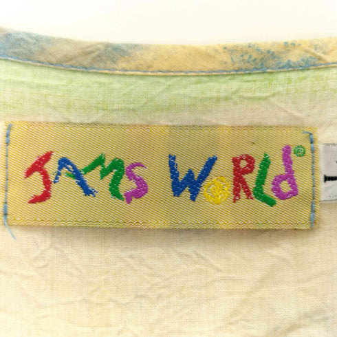 JAMS WORLD ハワイ製 レーヨン 花柄 ロング ワンピース レディース import:L