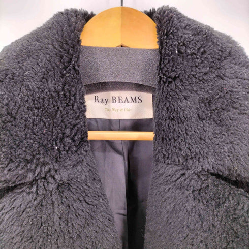レイビームス Ray BEAMS ボア ビッグシルエット コート レディース