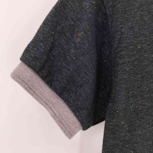 フレッドペリー FRED PERRY ロゴ刺繍 S/S ネップ ポロシャツ メンズ import:L