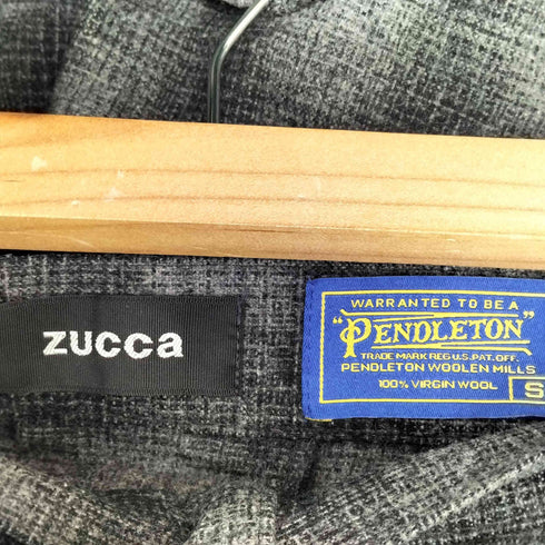 ズッカ ZUCCa USA製 チェック柄 キュロット ウール ショートパンツ レディース S