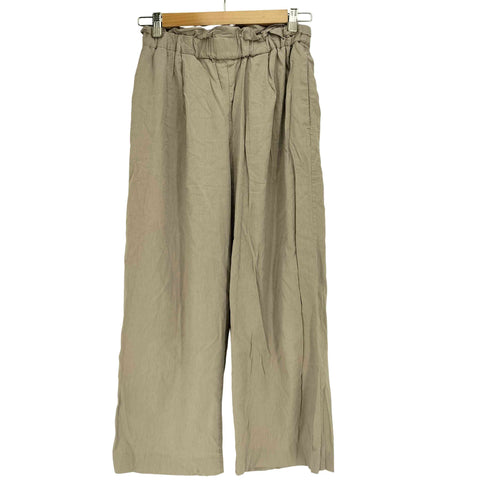 ジャーナルスタンダード JOURNAL STANDARD 24SS ウォッシャブルコットンリネンVISワイドパンツ レディース JPN:36