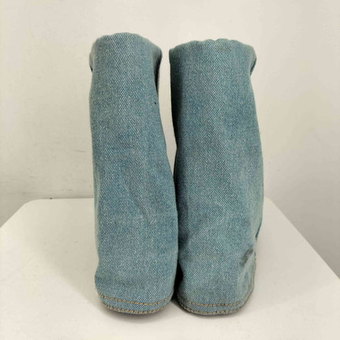 ザラ ZARA カバーデニムブーツ レディース 40