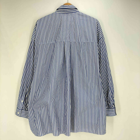 フレッシュサービス Fresh Service CORPORATE BLUE STRIPE REGULAR COLLAR SHIRT メンズ FREE