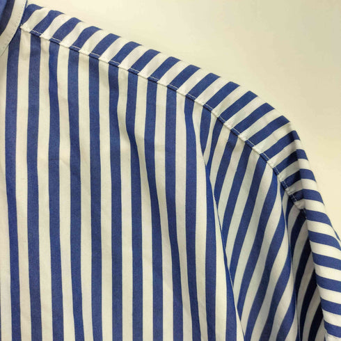 フレッシュサービス Fresh Service CORPORATE BLUE STRIPE REGULAR COLLAR SHIRT メンズ FREE