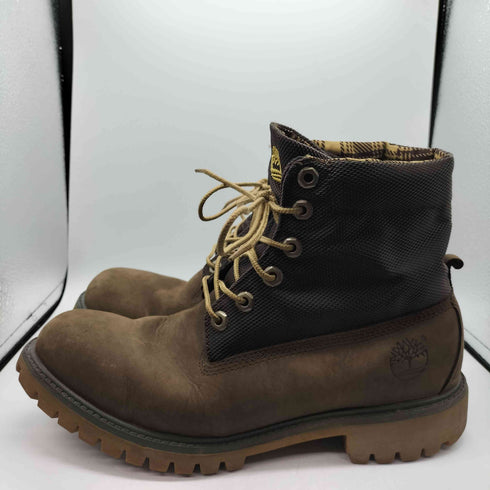 ティンバーランド Timberland ROLL TOP ロールトップ 6238R チェック スエード ワーク ブーツ メンズ JPN:26.5