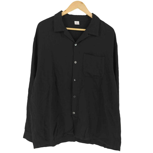 FRONT11201 レーヨン開襟ボックスシャツ メンズ JPN:XL