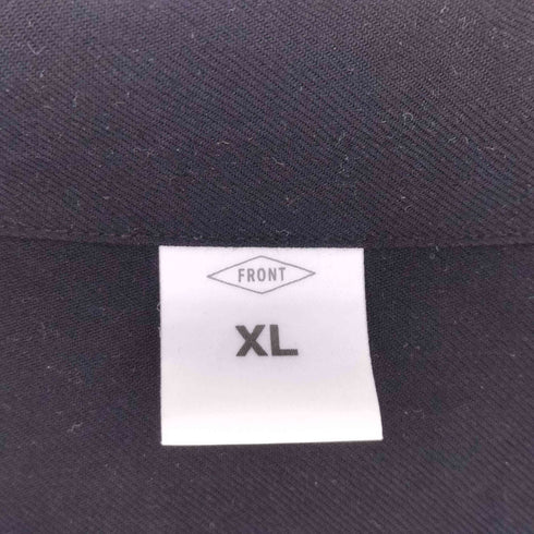 FRONT11201 レーヨン開襟ボックスシャツ メンズ JPN:XL