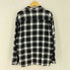FRONT11201 オンブレチェック レーヨン開襟ボックスシャツ メンズ JPN:XL
