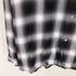 FRONT11201 オンブレチェック レーヨン開襟ボックスシャツ メンズ JPN:XL