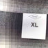 FRONT11201 オンブレチェック レーヨン開襟ボックスシャツ メンズ JPN:XL
