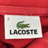 ラコステ LACOSTE ワンポイント ロゴ刺繍 鹿の子 半袖ポロシャツ メンズ JPN:2