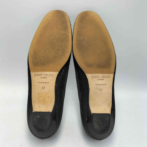 ジミーチュウ JIMMY CHOO イタリア製 スパンコール パンプス レディース EUR:37