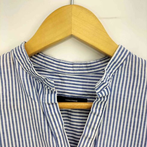 ジャーナルスタンダード JOURNAL STANDARD 24SS ハードマンズリネンコットンフレンチスリーブスキッパーシャツ レディース FREE