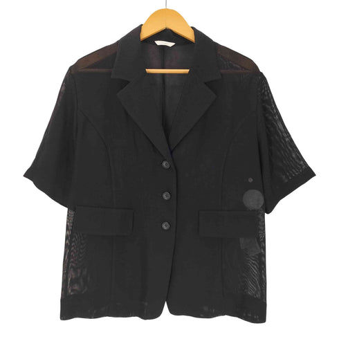 クラネ CLANE MESH HALF SLEEVE JACKET レディース JPN:1