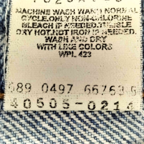 リーバイス Levis 90S 505 REGULAR FIT STARAIGHT LEG ボタン裏689 オレンジタブ ストレートデニム メンズ W32/L30