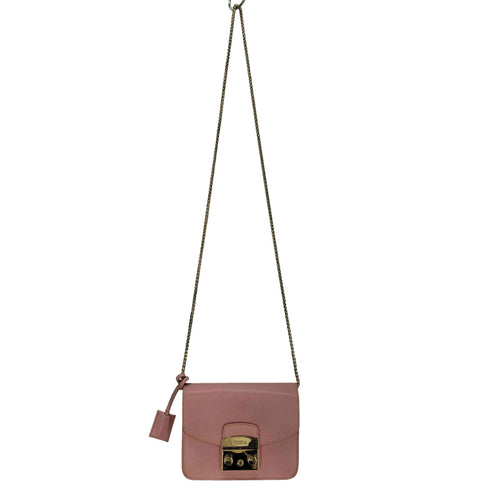 フルラ FURLA レザー ミニチェーンショルダーバッグ レディース