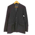 モルガンオム MORGAN HOMME レーヨン混 ノーカラージャケット メンズ import:M