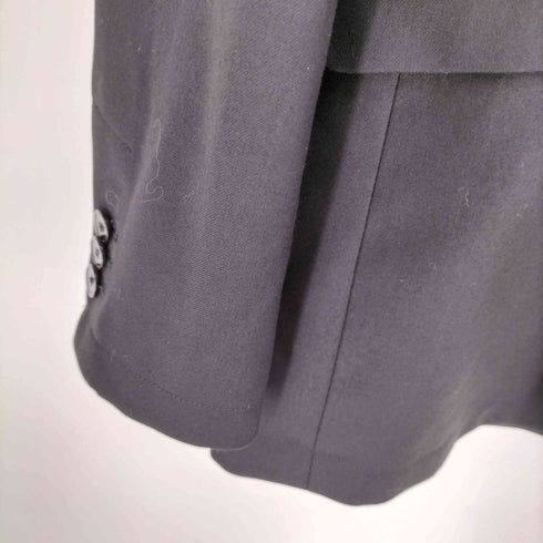 モルガンオム MORGAN HOMME レーヨン混 ノーカラージャケット メンズ import:M