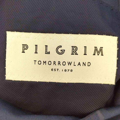 トゥモローランド TOMORROWLAND ウールモヘヤ シングルブレステッド3Bスーツ William Halstead メンズ 44