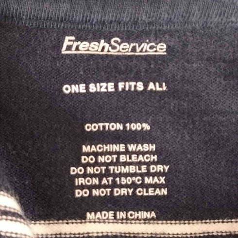 フレッシュサービス Fresh Service MULTI BORDER L/S TEE メンズ ONE SIZE