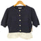 ウィルセレクション WILLSELECTION 26SS フリルヘムドッキングカーディガン レディース FREE