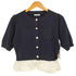 ウィルセレクション WILLSELECTION 26SS フリルヘムドッキングカーディガン レディース FREE