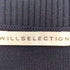 ウィルセレクション WILLSELECTION 26SS フリルヘムドッキングカーディガン レディース FREE