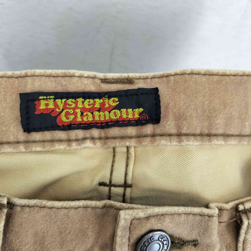 ヒステリックグラマー HYSTERIC GLAMOUR レース切替 フレアパンツ Y2K レディース