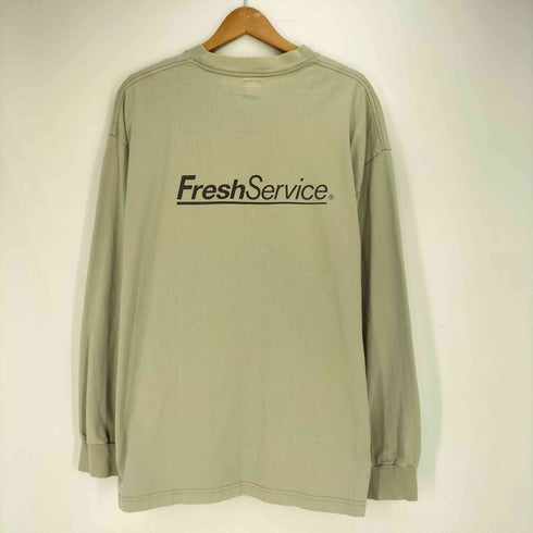 フレッシュサービス Fresh Service 23SS L S PRINT Tee メンズ JPN:3