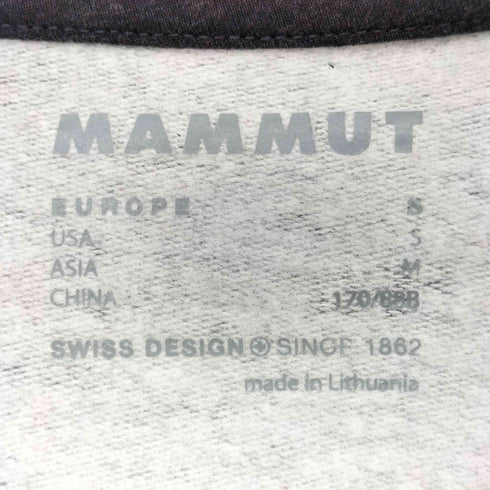 マムート MAMMUT ロゴプルオーバーパーカー メンズ JPN:S
